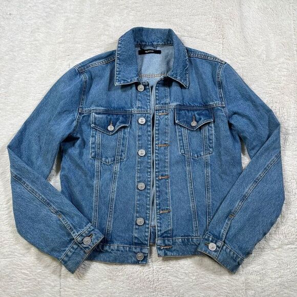 Hudson Blue Button Up Women’s Jacket Coat - Picture 1 of 6